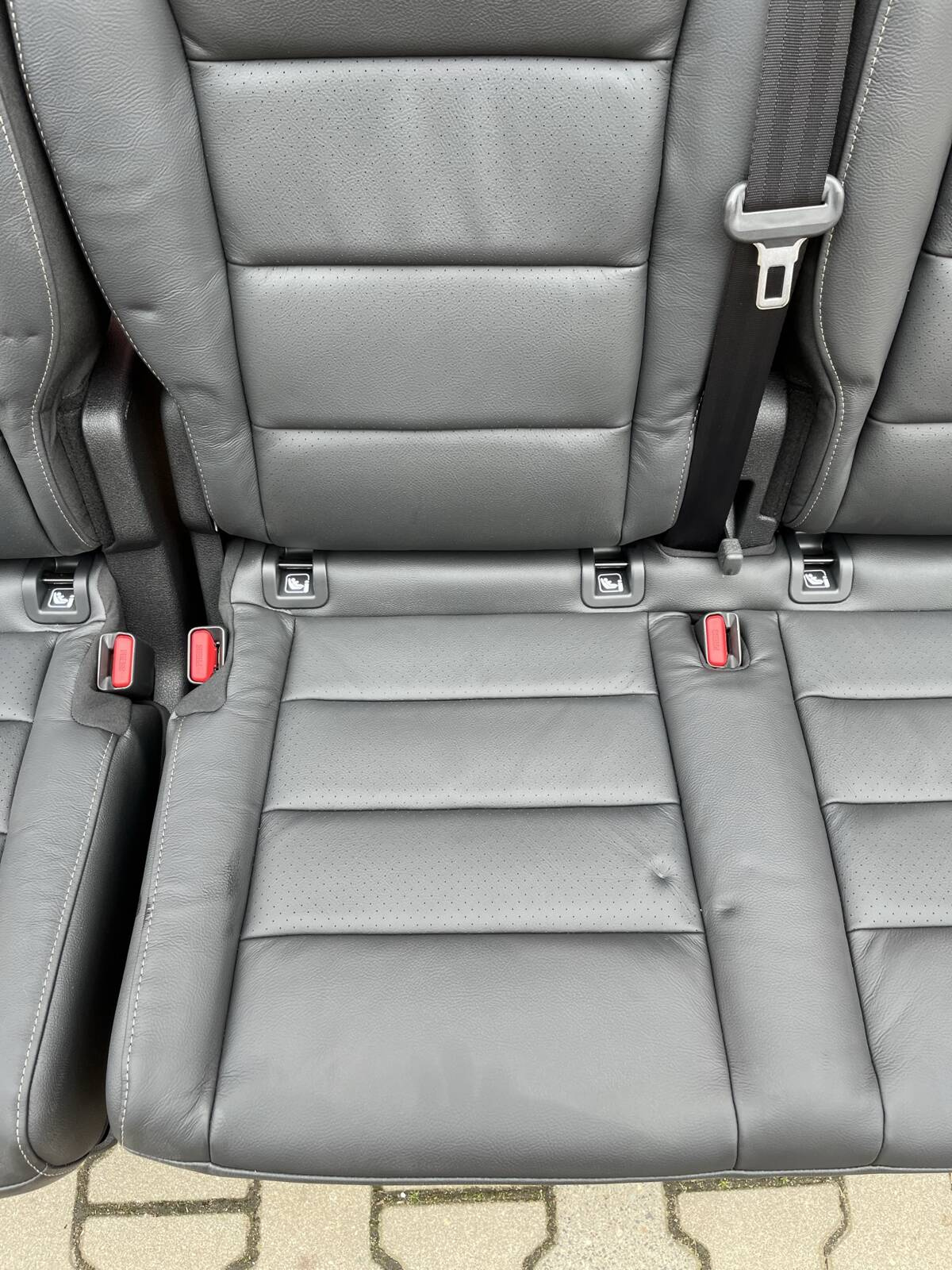 Rear seats bench Traveller Spacetourer Ulysse Zafira Vivaro Proace leather rails