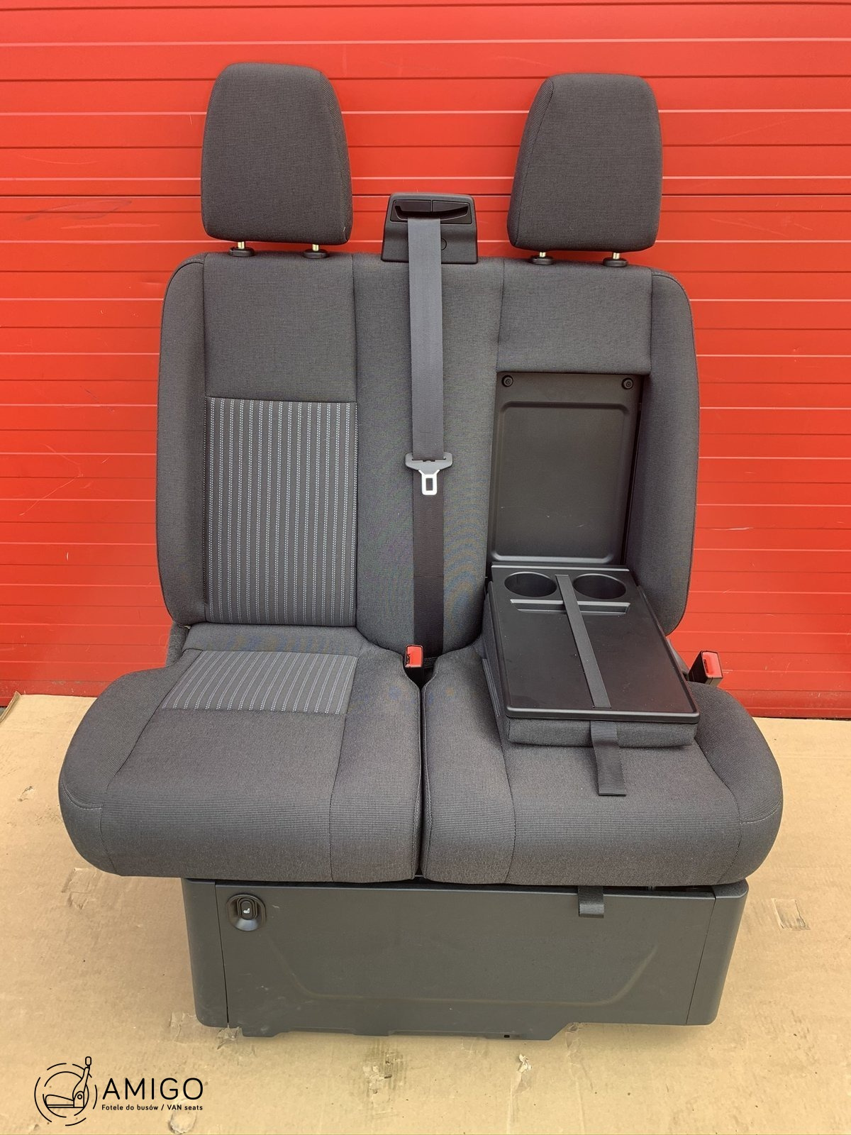 Seat Ford Transit bench double front passenger Lane heated LHD