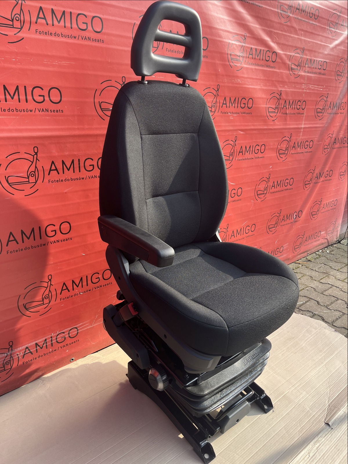 Seat Fiat Ducato Boxer Jumper Relay Proace Max Movano C UK passenger | EU driver seat armrest adjustment pumped pneumatic