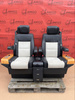 VIP rear double seat for rails VW T5.1 T5 T6 Business Electric Fridge Heating