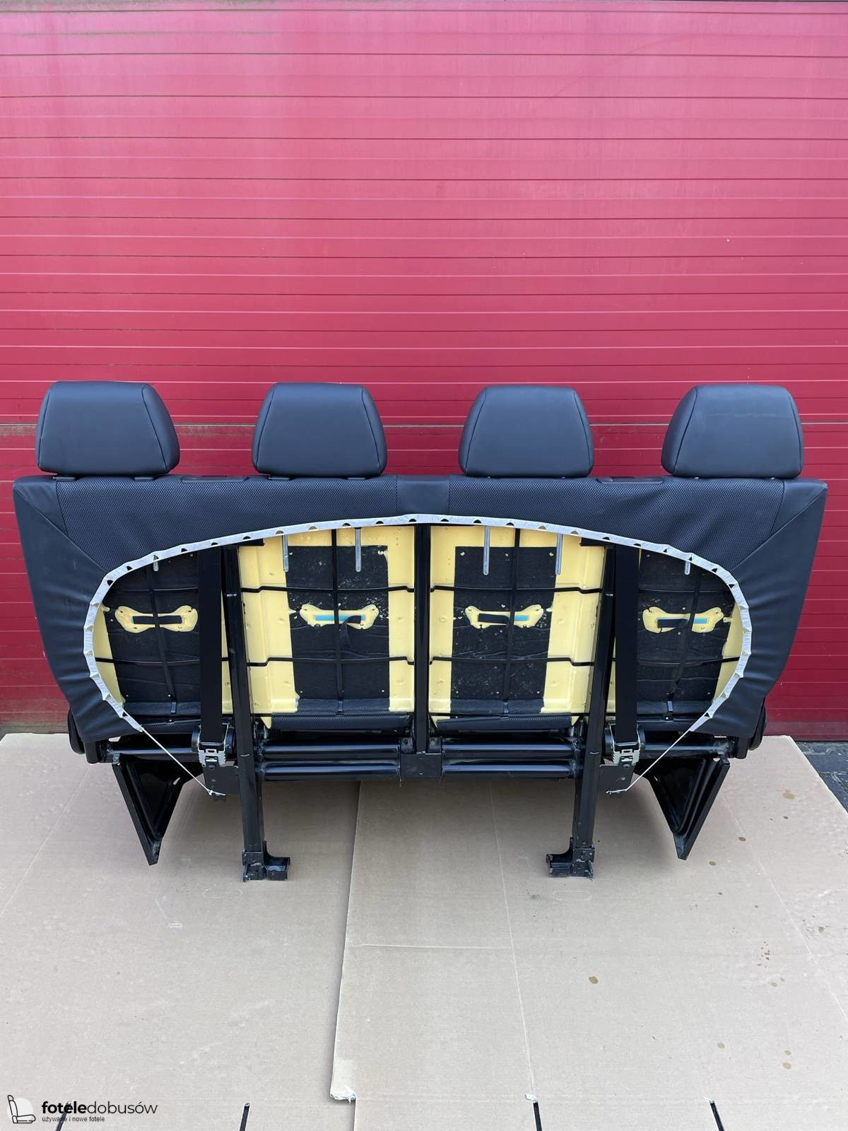 Seat Mercedes Sprinter W906 Crafter CREW CAB quadruple rear four-seats bench