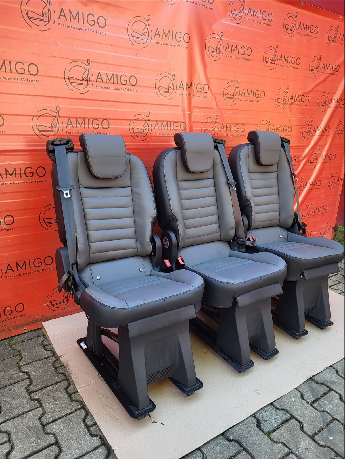 Ford Transit Custom Tourneo passenger compartment 3x seat single seat seats Salerno leather