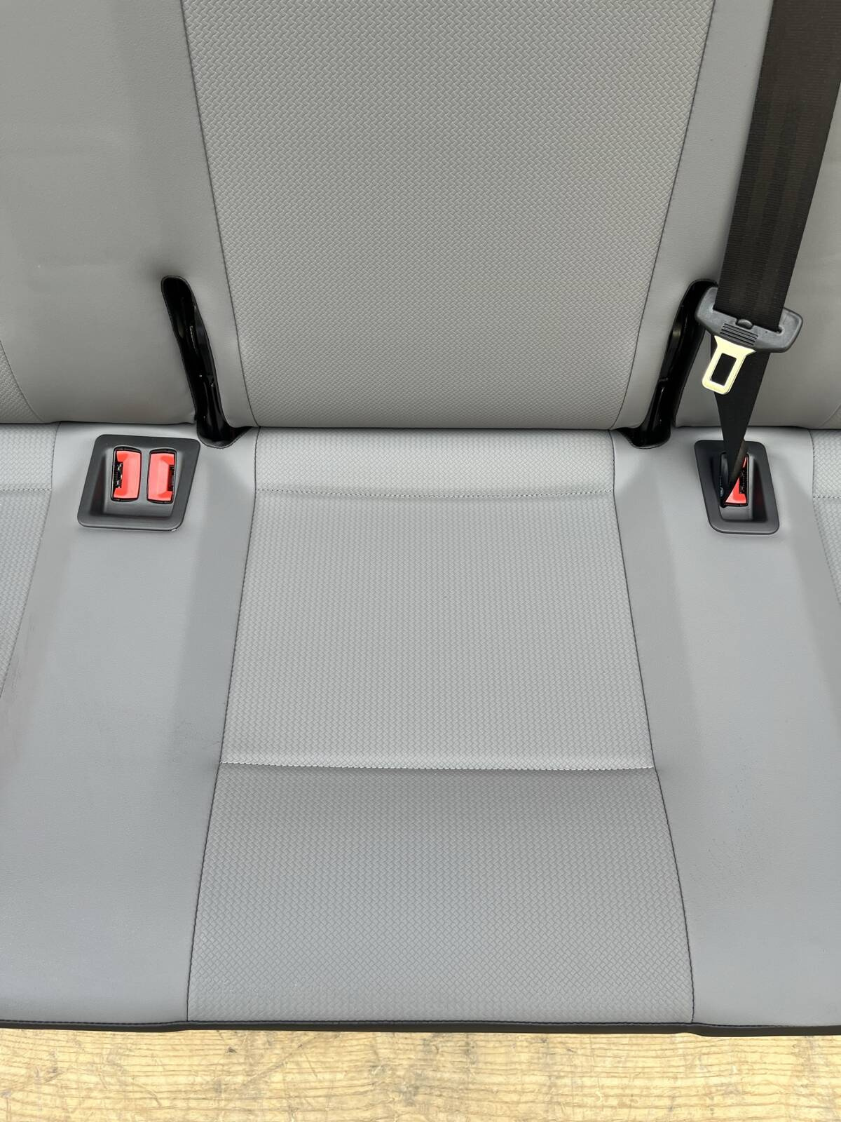 Bench rear triple seat VW T6.1 T6 Transporter Mesh Palladium