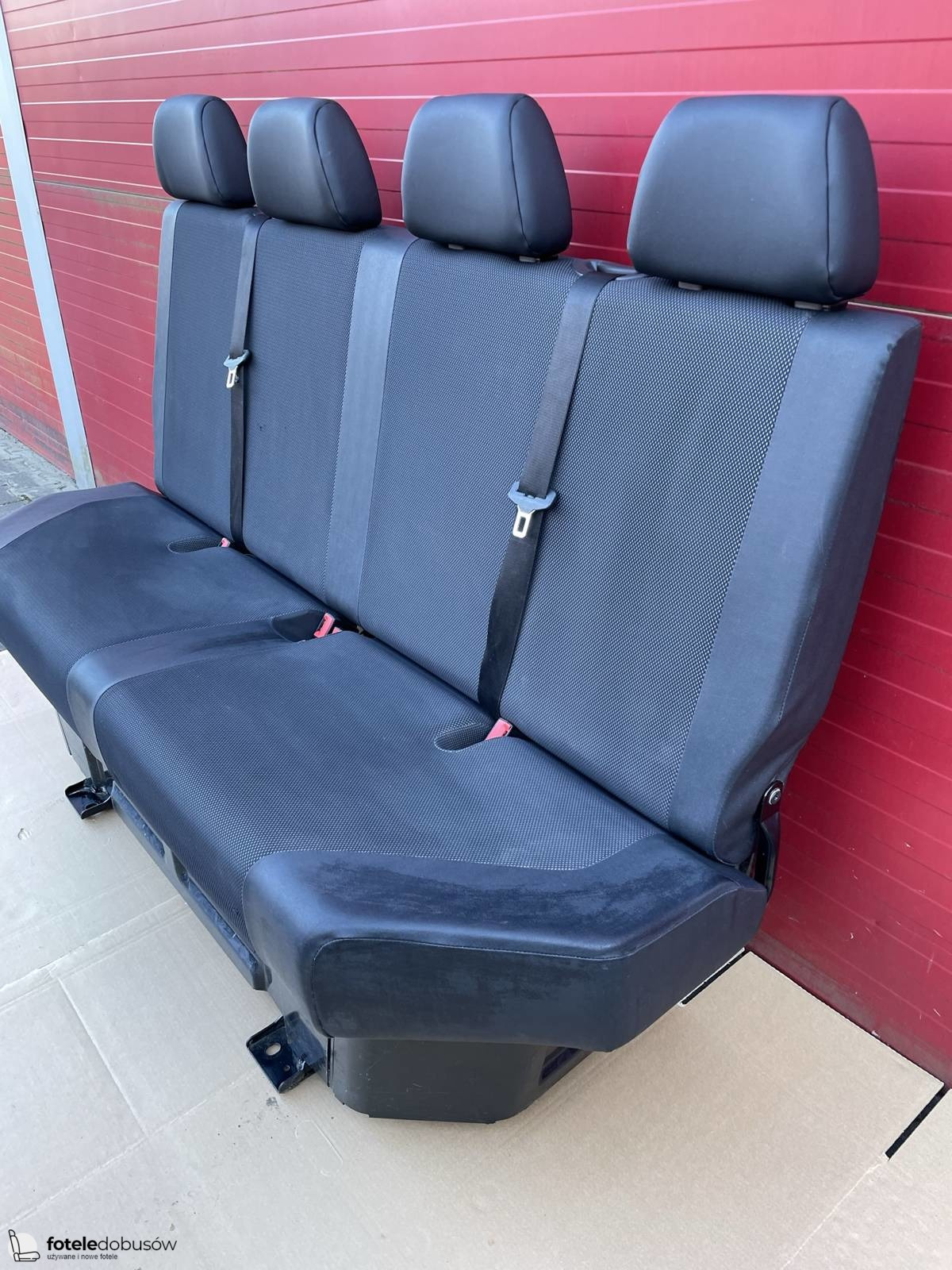 Seat Mercedes Sprinter W906 Crafter CREW CAB quadruple rear four-seats bench