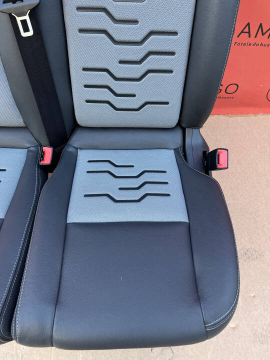 Ford Transit Custom SPORT seat passenger bench ECKO leather