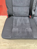 Bench rear triple seat VW T5 anthracite leather alcantara Multivan Caravelle t6