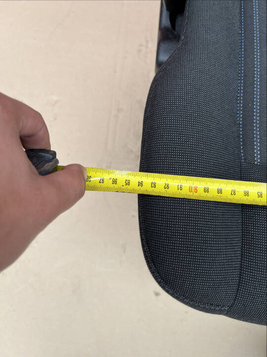 Seat Ford Transit MK8 bench double rear two-seats Capitol armrest