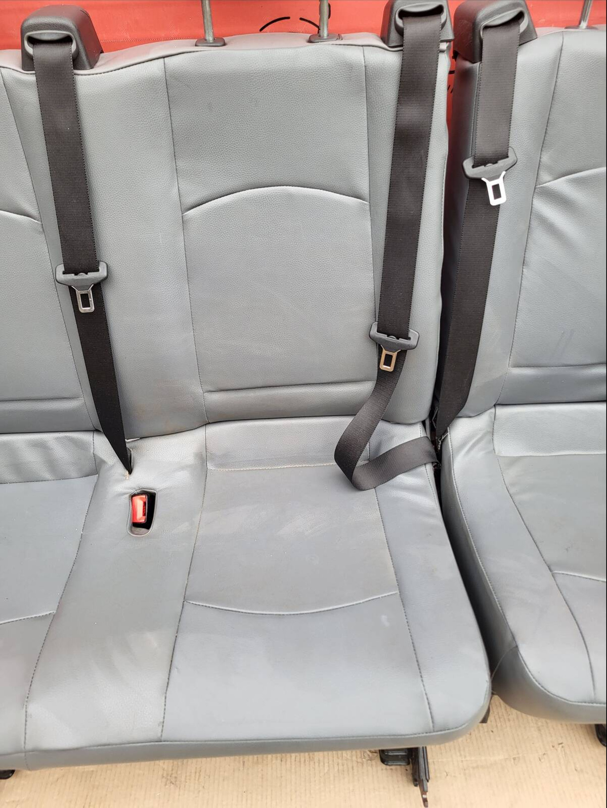 Rear Seats 2+1 bench single seat MERCEDES W639 Vito Tourer Viano leatherette RHD