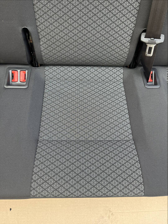 Bench rear triple seat VW T6 Transporter AUSTIN isofix t5