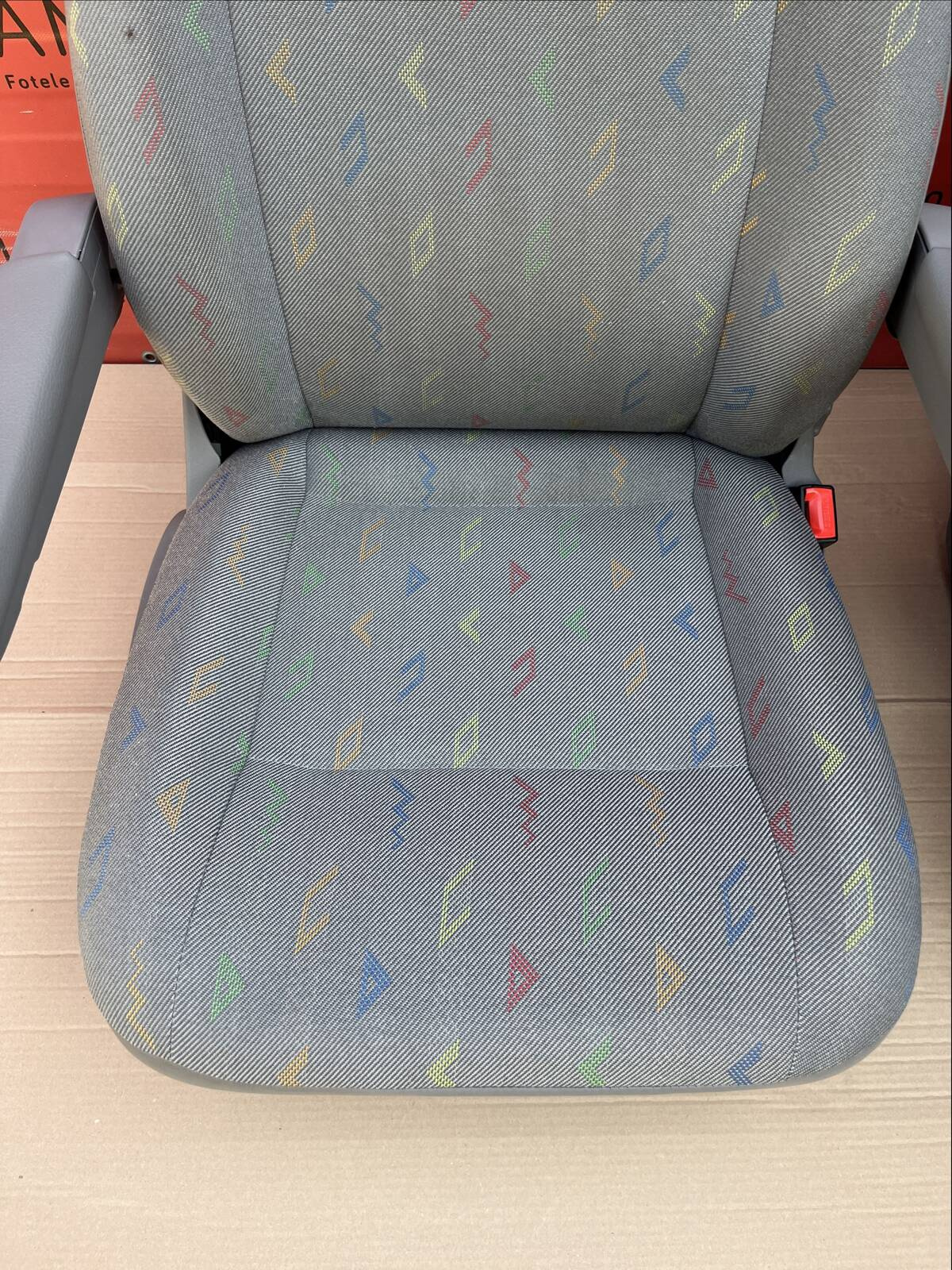 Seat VW T5 Inca front driver & passenger comfort adjustments armrests