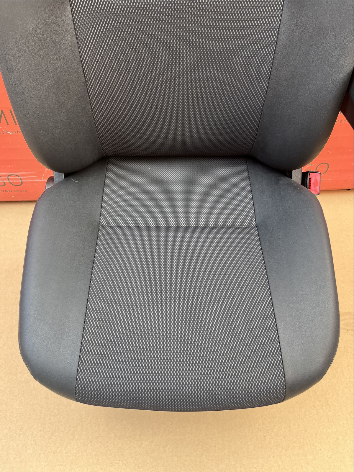 Seat Mercedes Sprinter W906 VW Crafter I EU passenger | UK driver adjustments armrest leatherette