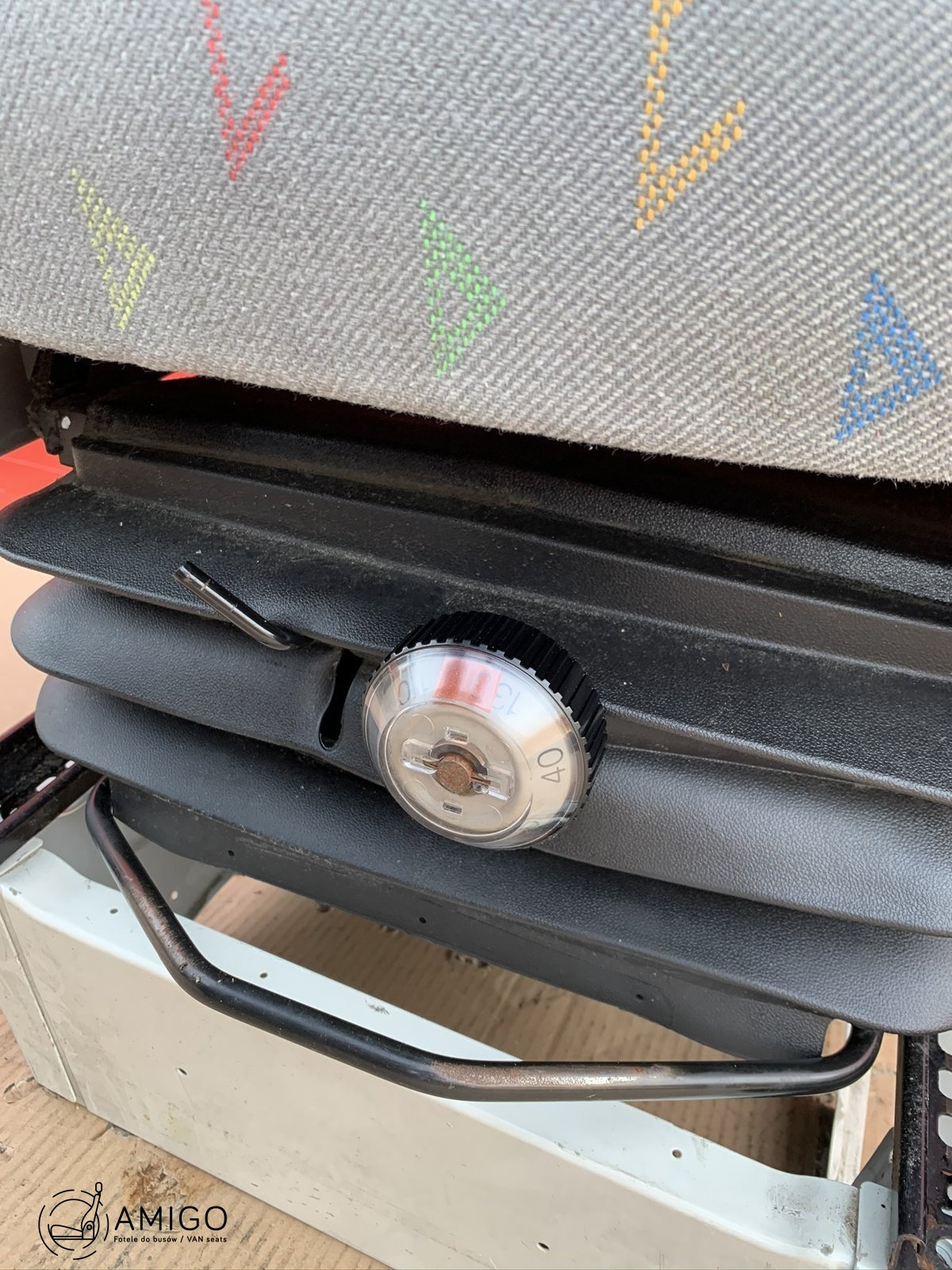 VW Crafter I UK passenger seat | EU driver seat INKA adjustments suspension pumped