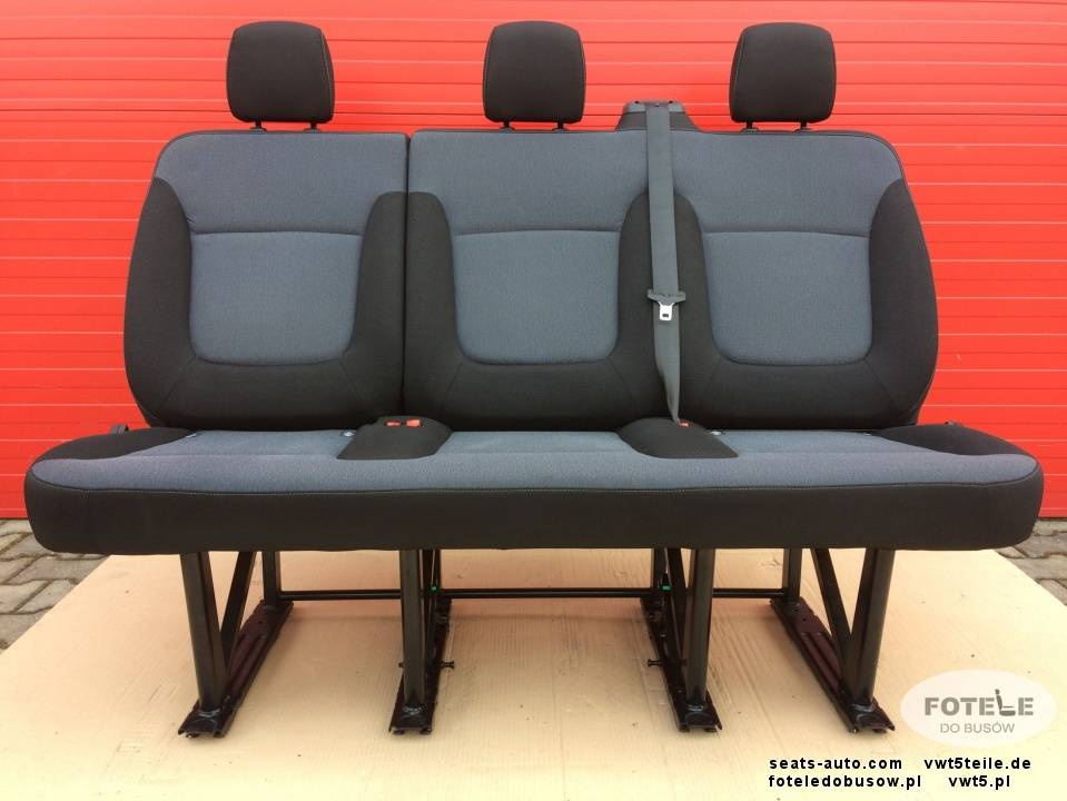 Seat triple bench Renault Trafic Opel Vauxhall Vivaro NV300 Talento belts set