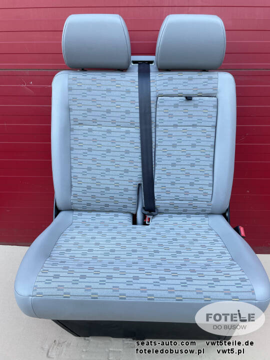 Seat VW T6 T5 double front passenger bench PLACE LHD