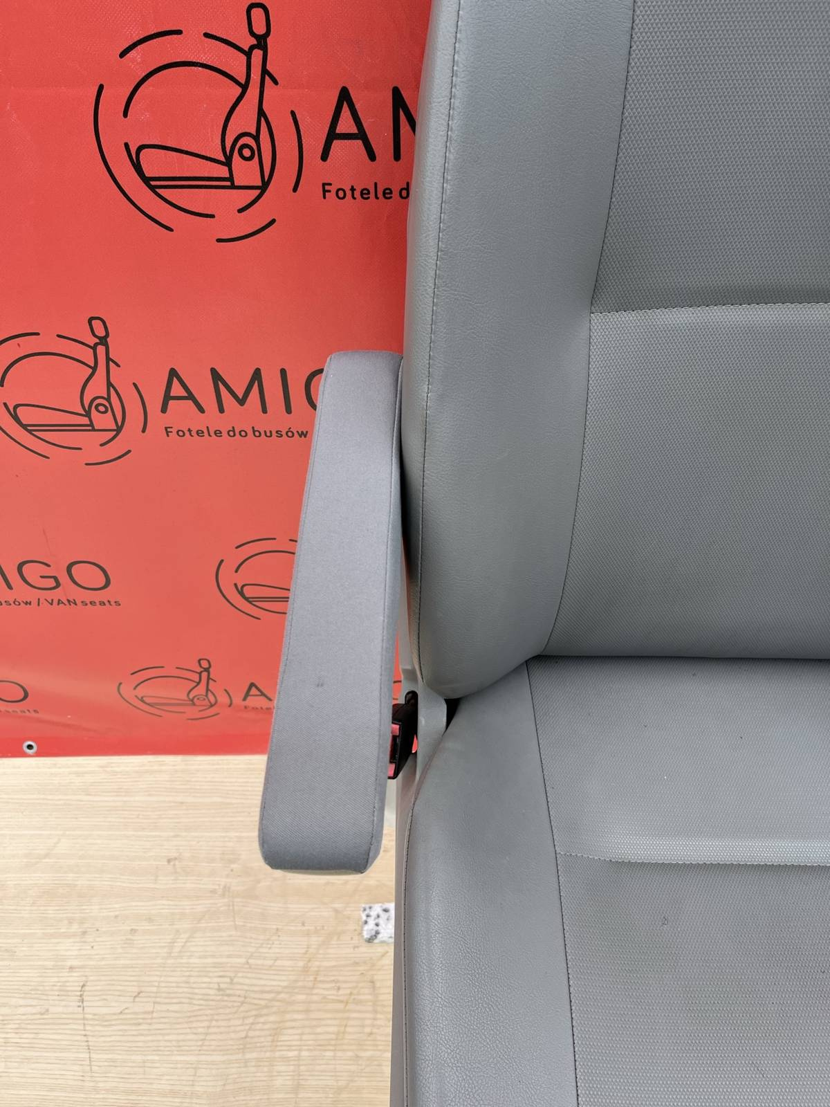 Seat VW Crafter Sprinter W906 UK passenger | EU driver Faux Leather adjustments armrest