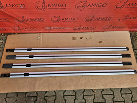 Rear rails for seats single Volkswagen VW T5 Multivan Caravelle SWB set