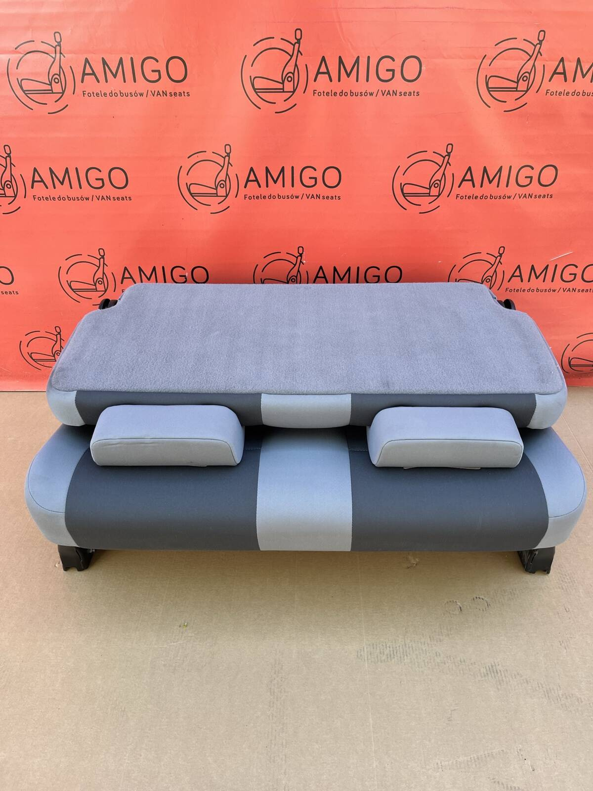 Seat rear bench double VW Caddy MAXI 3rd row