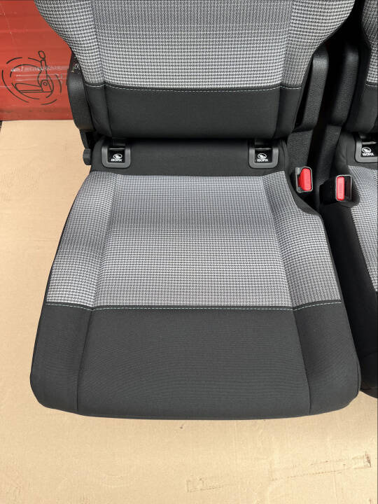 Bench rear triple seat Toyota Proace Verso Traveller Spacetourer Expert Zafira