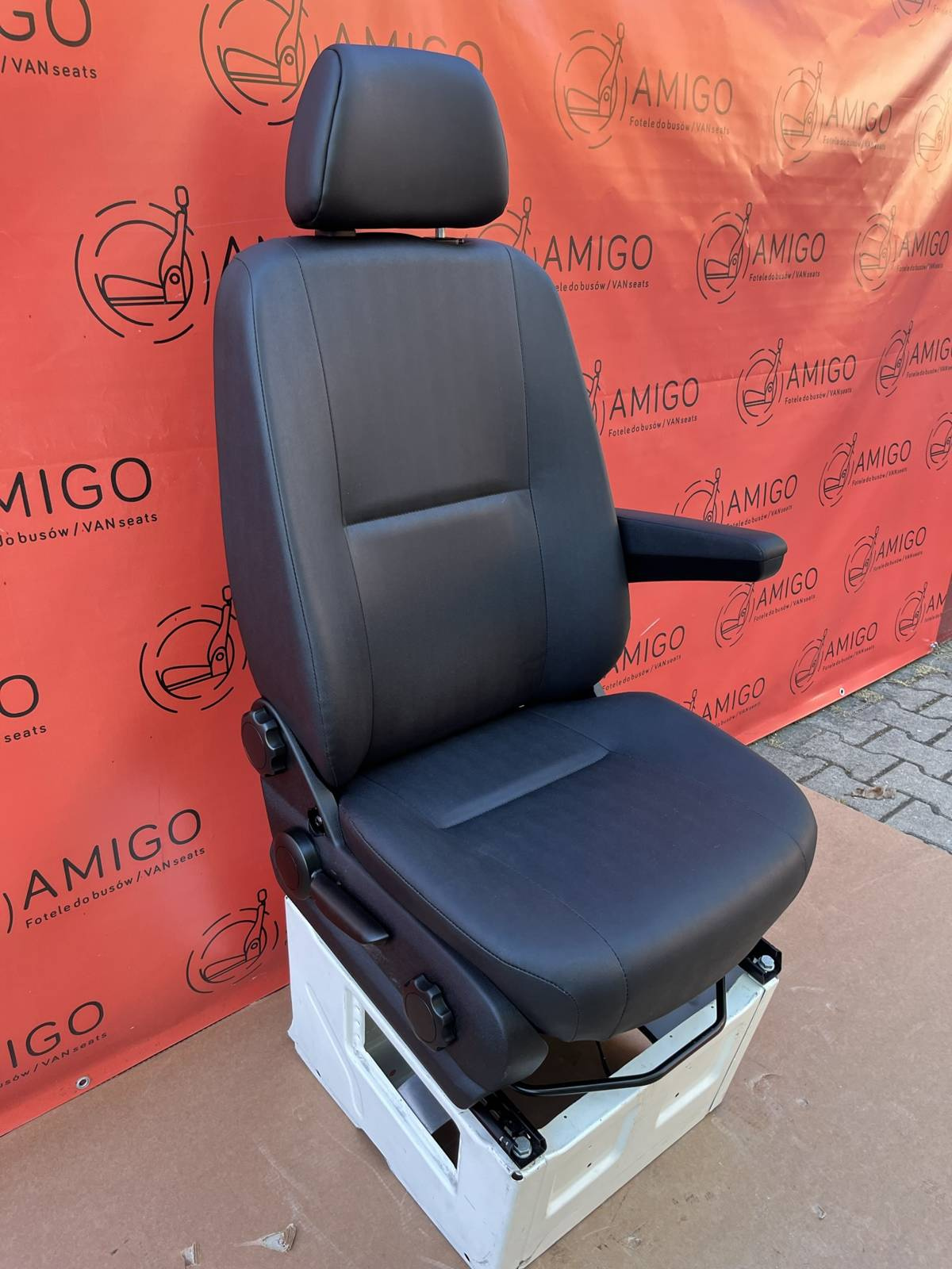 Seat Mercedes Sprinter W906 Crafter EU passenger | UK driver adjustments armrest leatherette heated