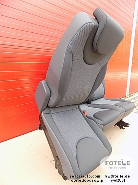 Bench rear triple double single seat Scudo Jumpy Expert ProAce 2006-2016