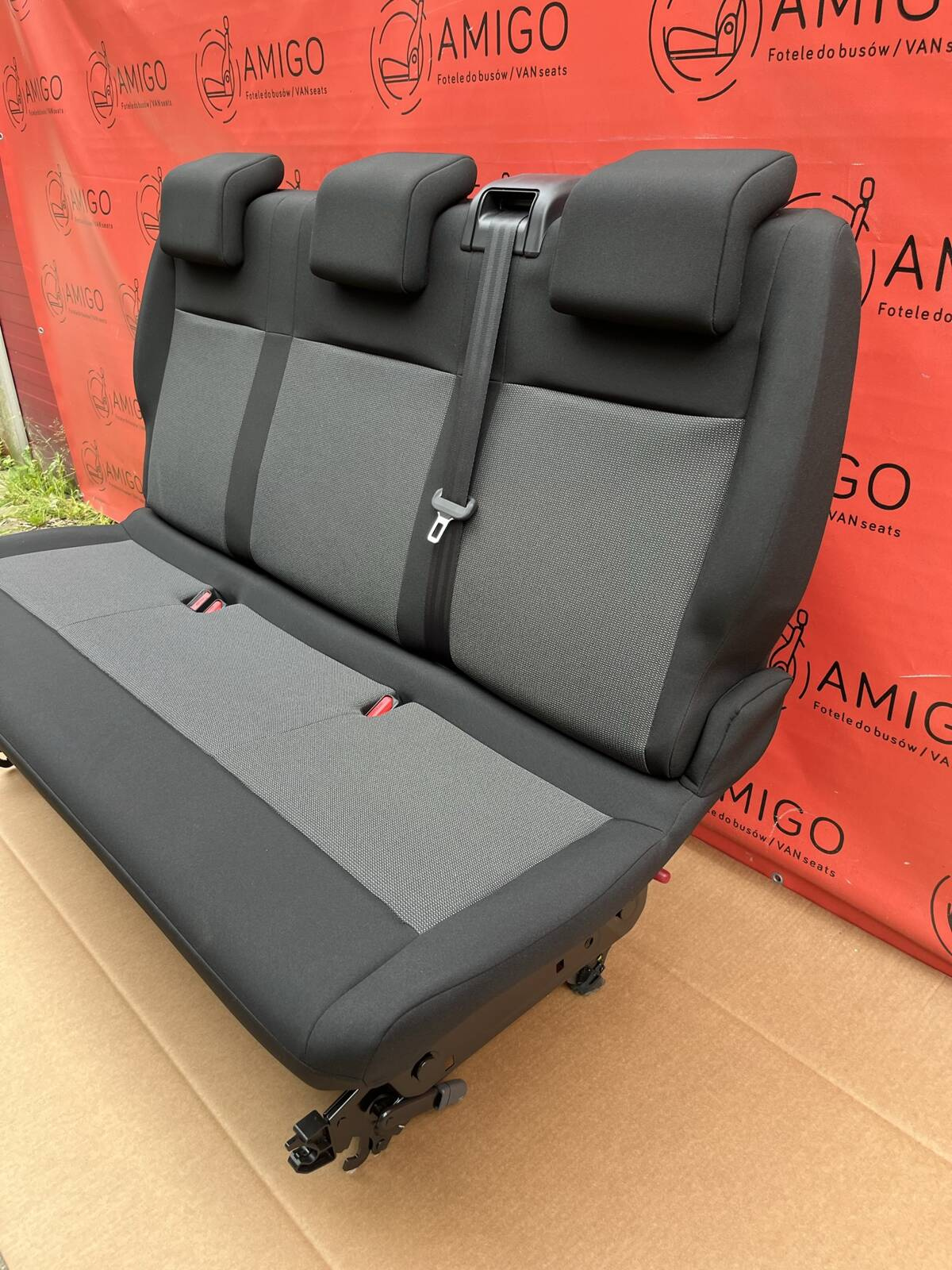 Bench rear triple seat Toyota Proace Traveller Spacetourer Expert Vivaro C