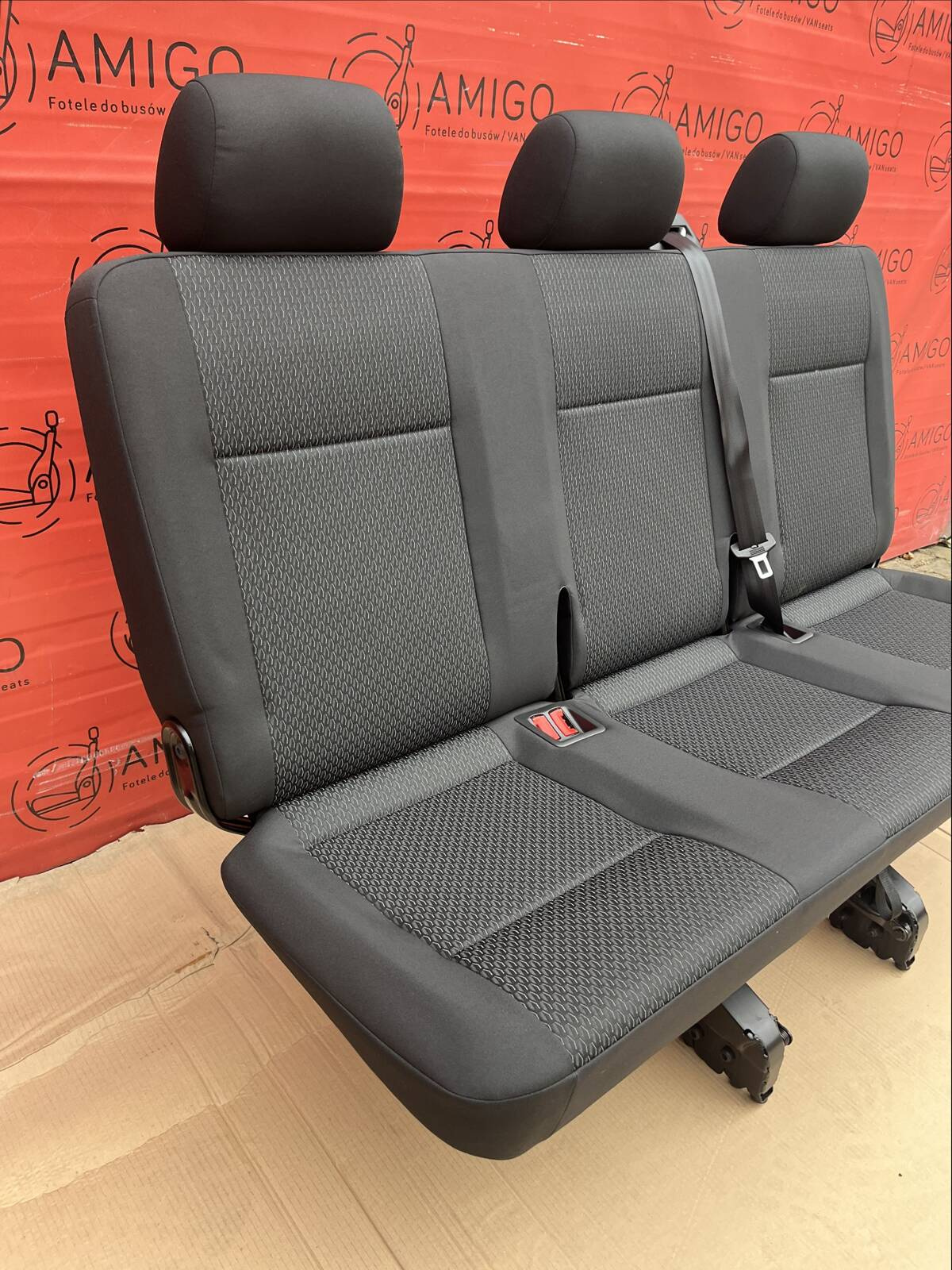 Bench rear triple seat VW T6 Transporter AUSTIN isofix t5