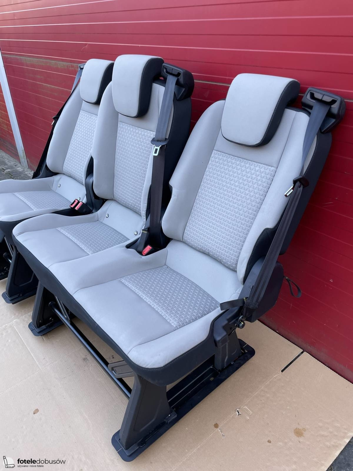 Seat Ford Transit Custom bench rear seats double single Capitol Palazzo Grey 3rd