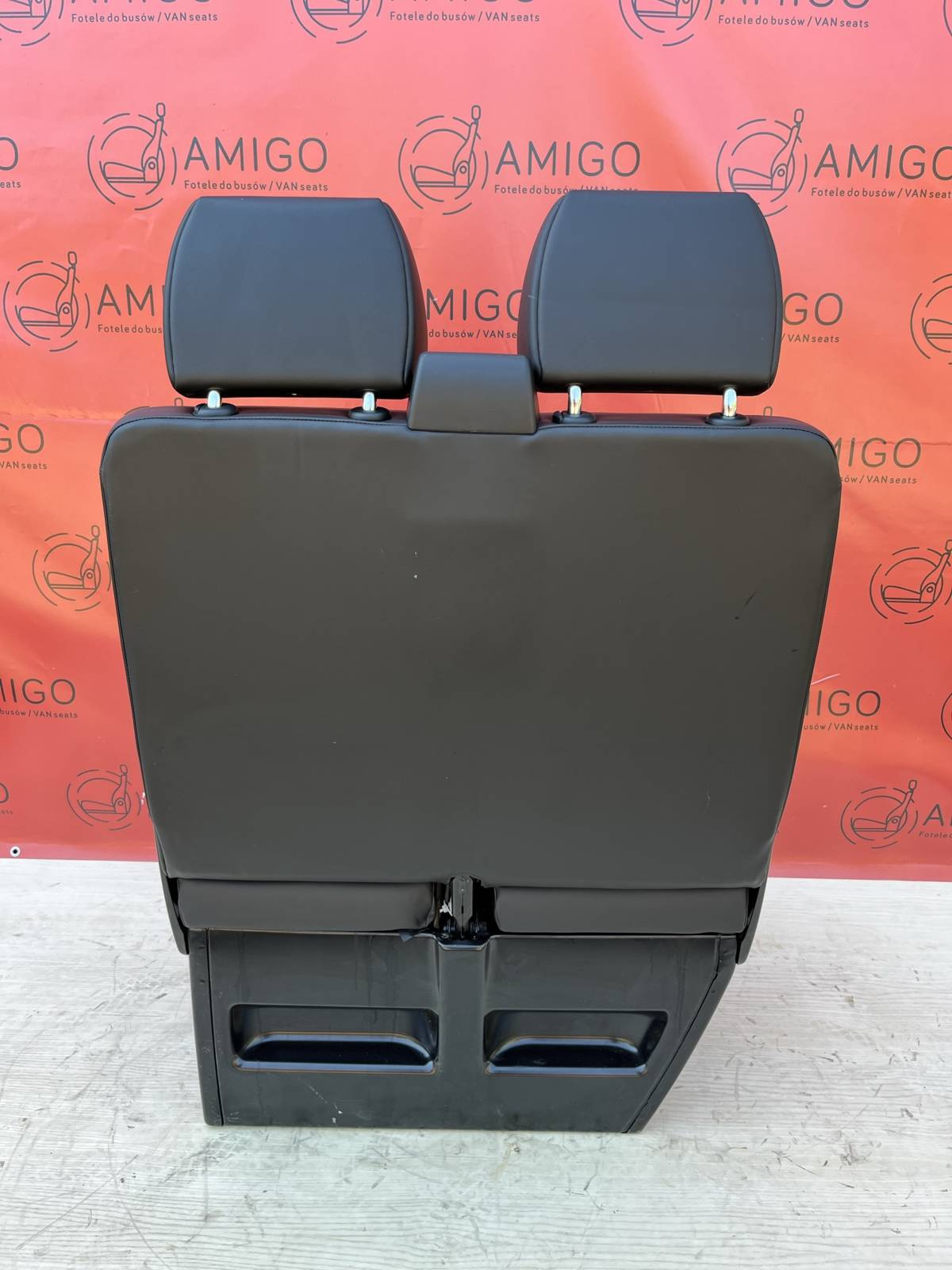 Seat VW T6 T5 double front passenger bench Mesh Marathon LHD