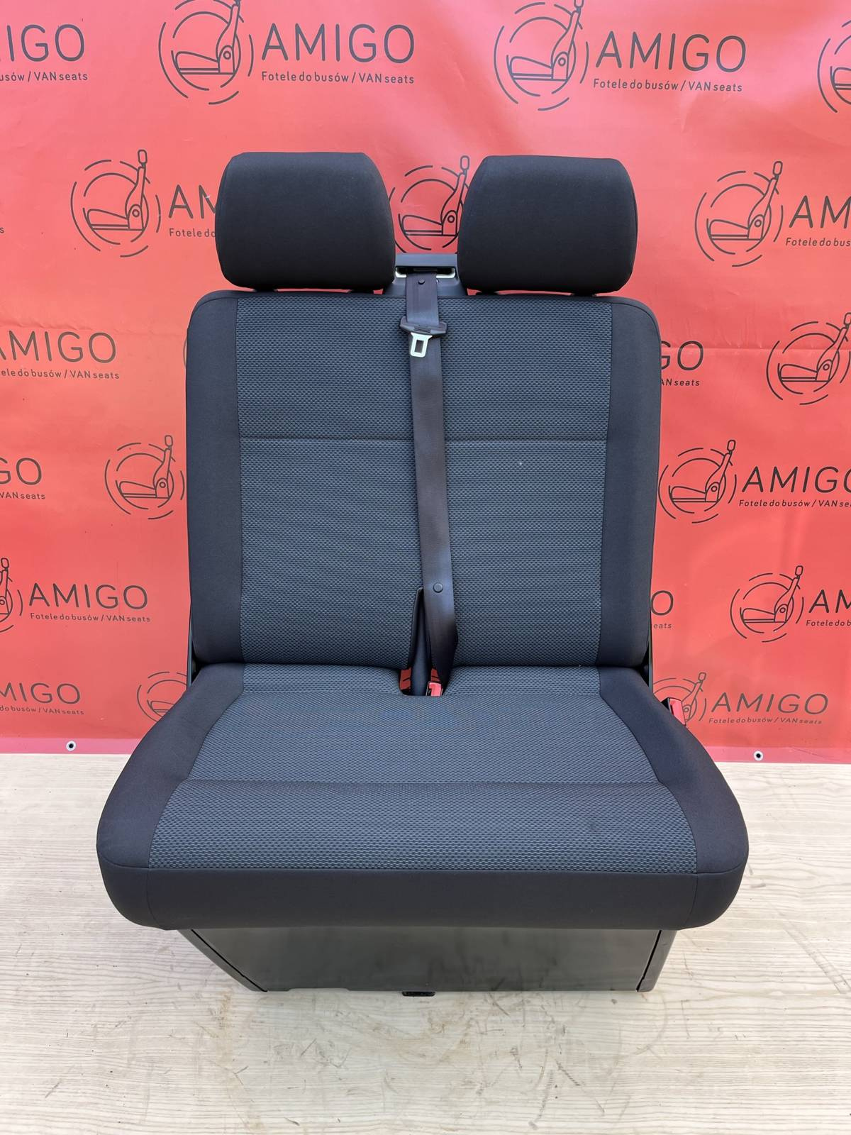 Seat VW T6 T5 double front passenger bench heated Simora LHD