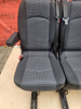 Rear Seats 2+1 bench single seat MERCEDES W639 Vito Tourer Viano leatherette RHD