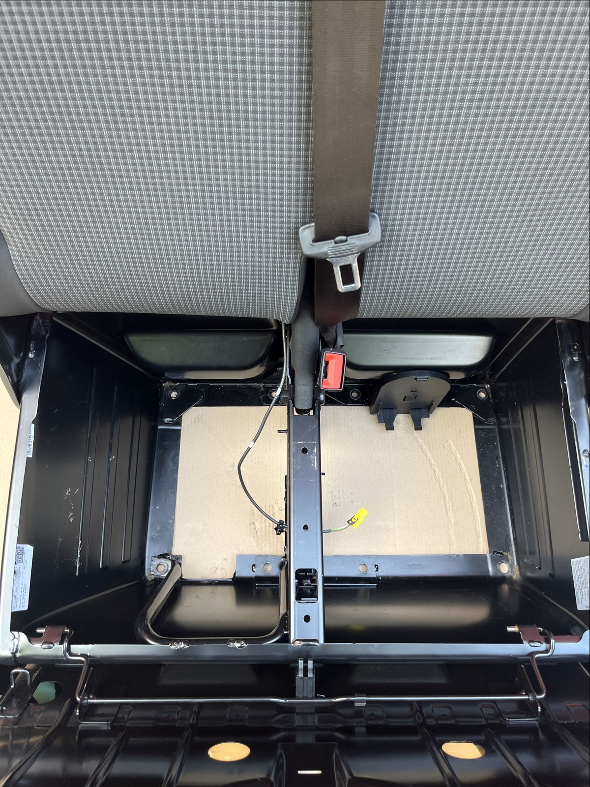 Seat VW T6.1 T6 T5 double front passenger bench Double Grid LHD airbag