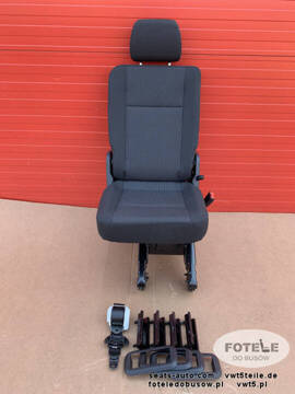 VW T6 T5 KUTAMO rear support seat with belts and fastenings