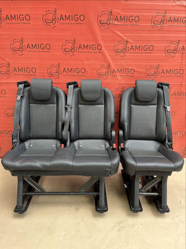 Seat 2+1 Ford Transit Custom 2013-2023 bench rear seats double single RHD