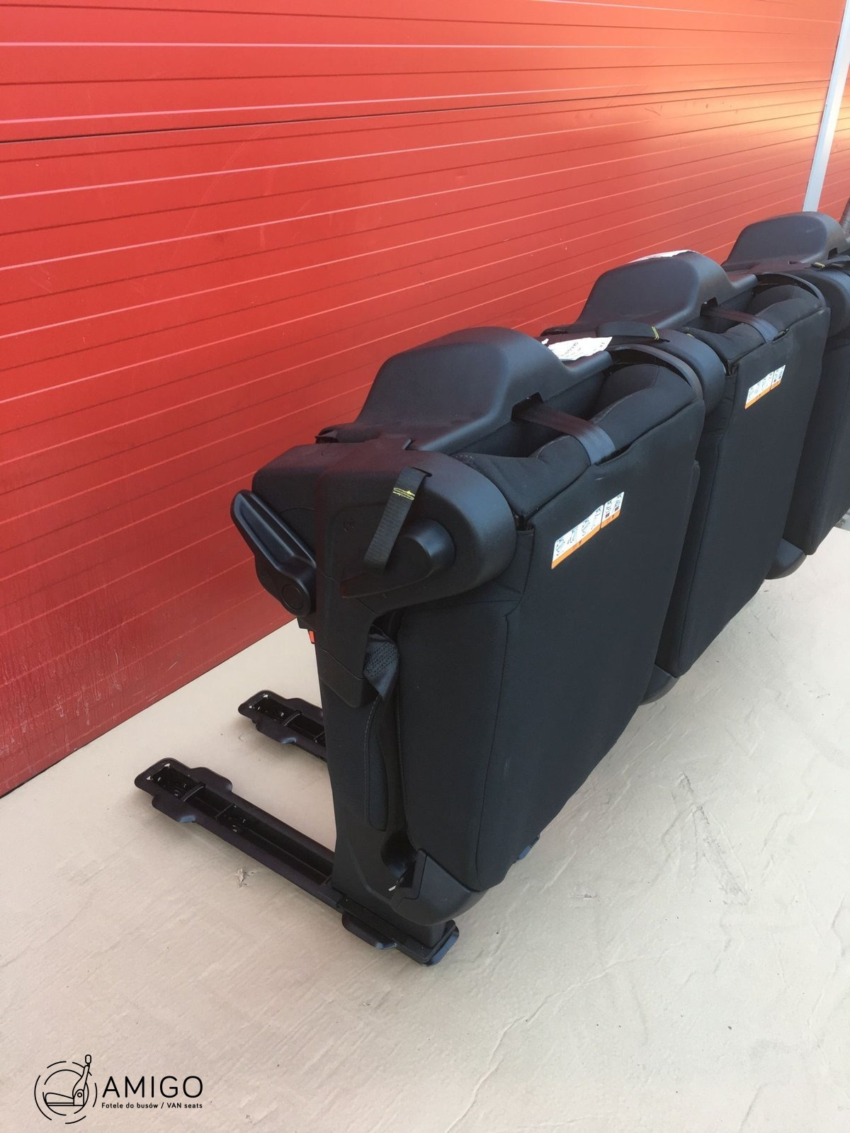 Seat Ford Transit Custom Tourneo bench rear folding seats 3x single seat