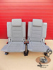 VW Touran 2003-10 rear folding seats set left right grey 3rd row
