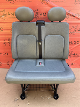 Seat passenger double bench Opel Vauxhall Movano Master Interstar 1998-2010 LHD