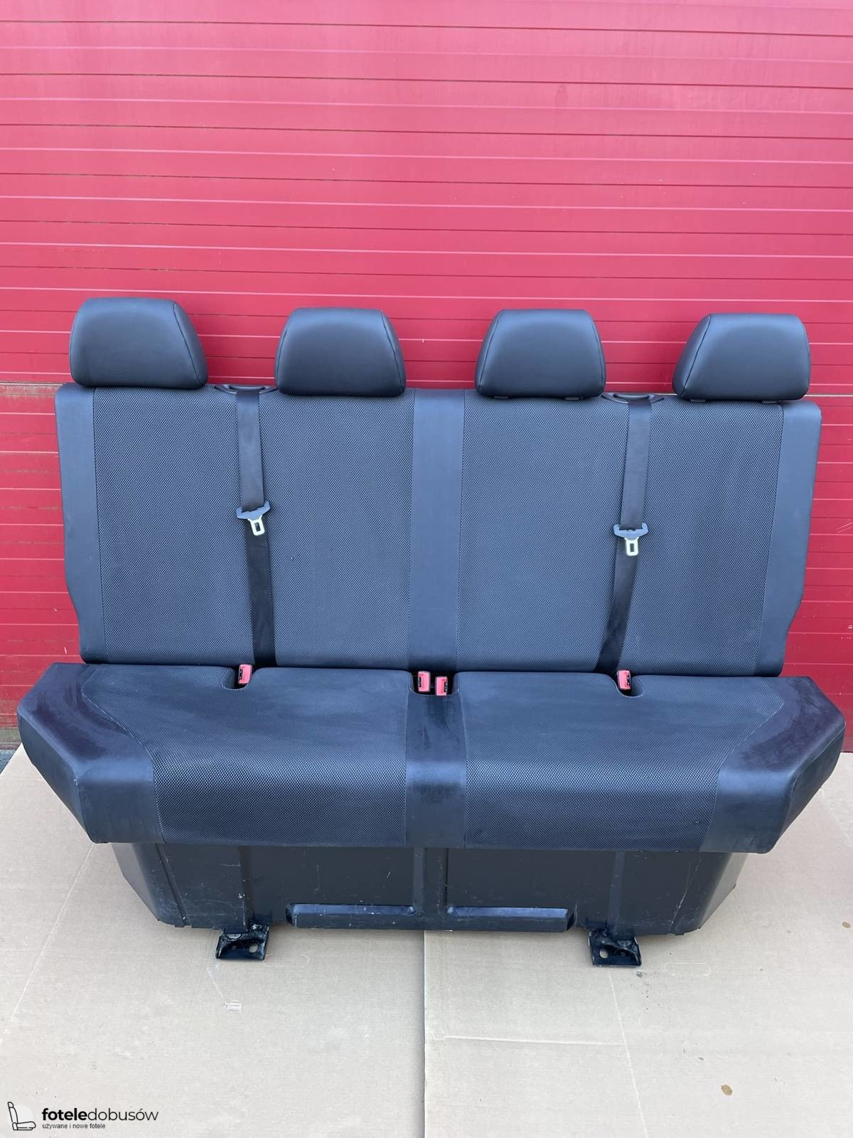 Seat Mercedes Sprinter W906 Crafter CREW CAB quadruple rear four-seats bench