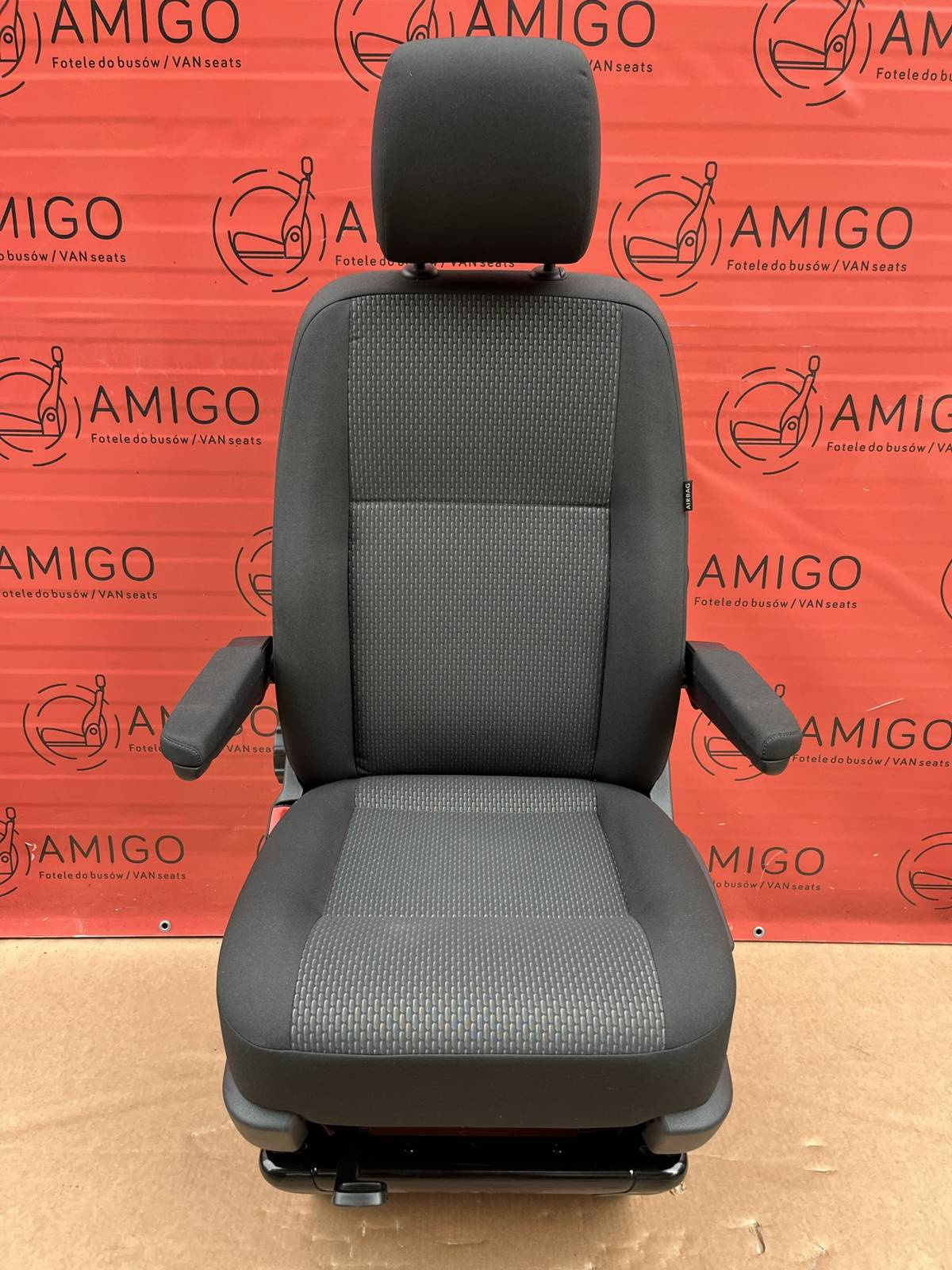 Seat VW T6.1 T6 T5 front UK passenger | EU driver BRICKS adjustments armrests base airbag heating