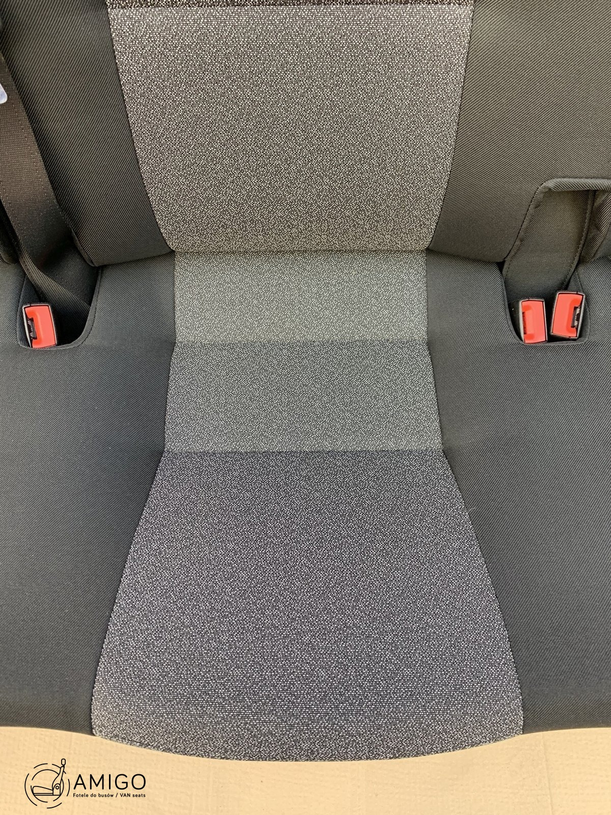 Seat Fiat Ducato Boxer Jumper Citroën Relay LHD bench triple rear isofix
