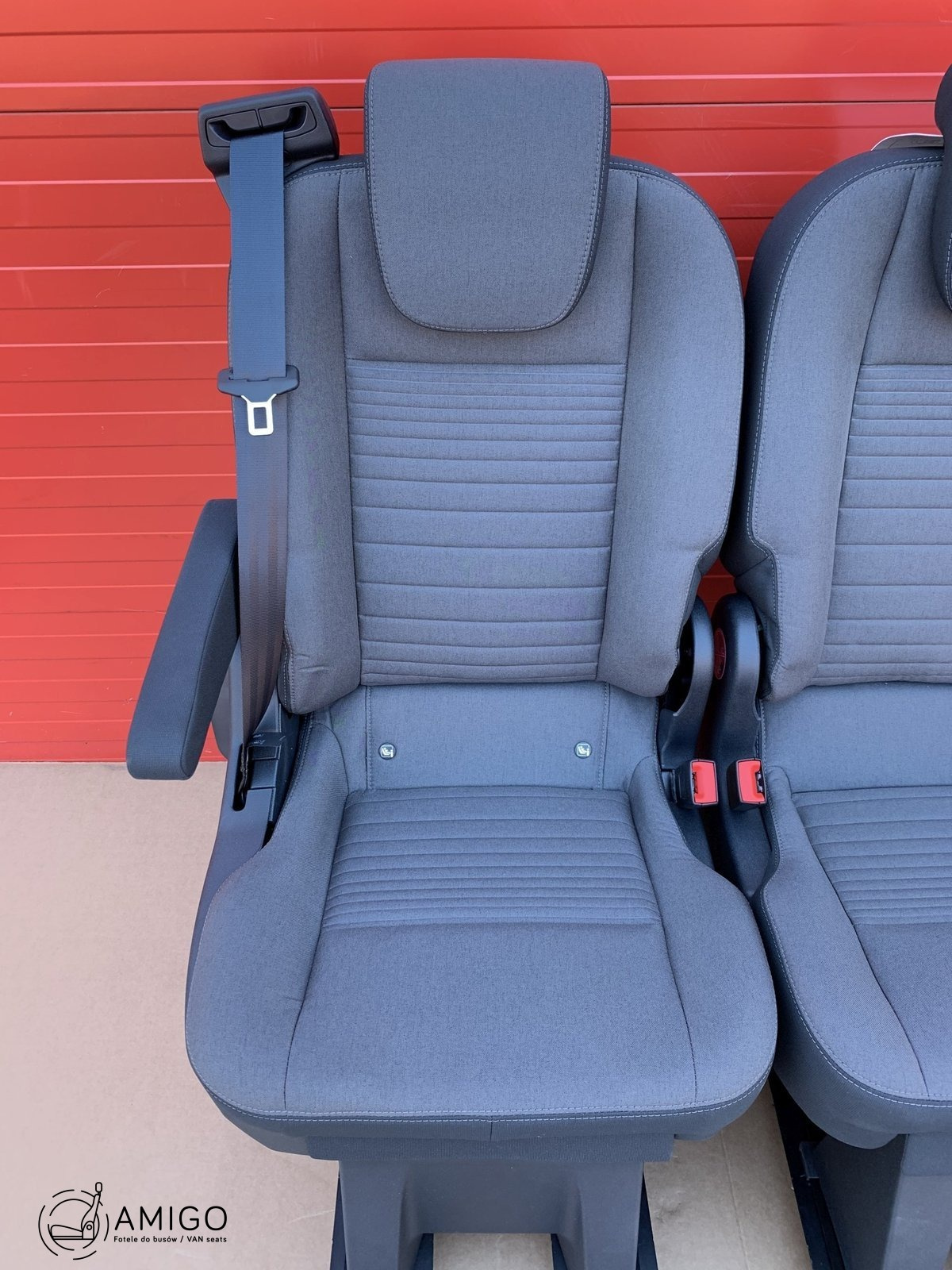 Seat Ford Transit Custom Tourneo bench rear folding seats 3x single seat