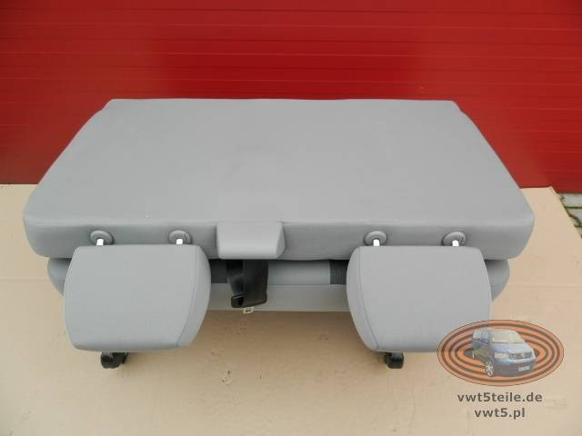 Bench rear double seat VW T6 T5 Transporter Austin Grey