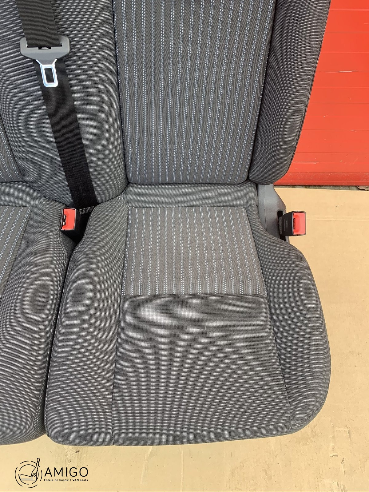 Seat Ford Transit bench double front passenger Lane heated LHD