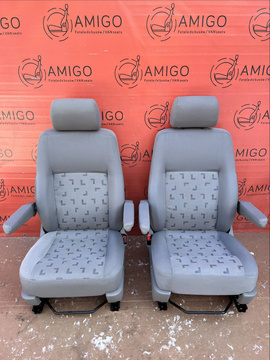 Driver passenger seat seats set VW T5 LLL Multivan Caravelle Airbag
