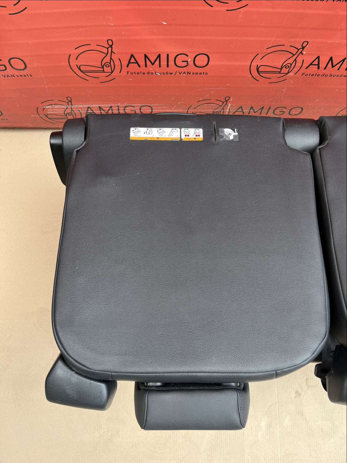 Seat 2+1 Ford Transit Custom 2013-2023 bench rear seats double single RHD