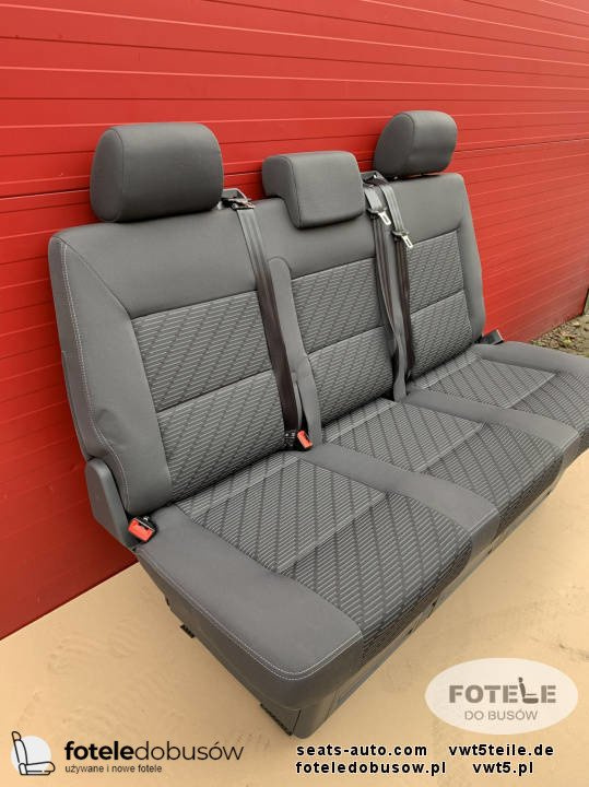 Bench rear triple seat VW T5 T6 Cheyenne Multivan Caravelle