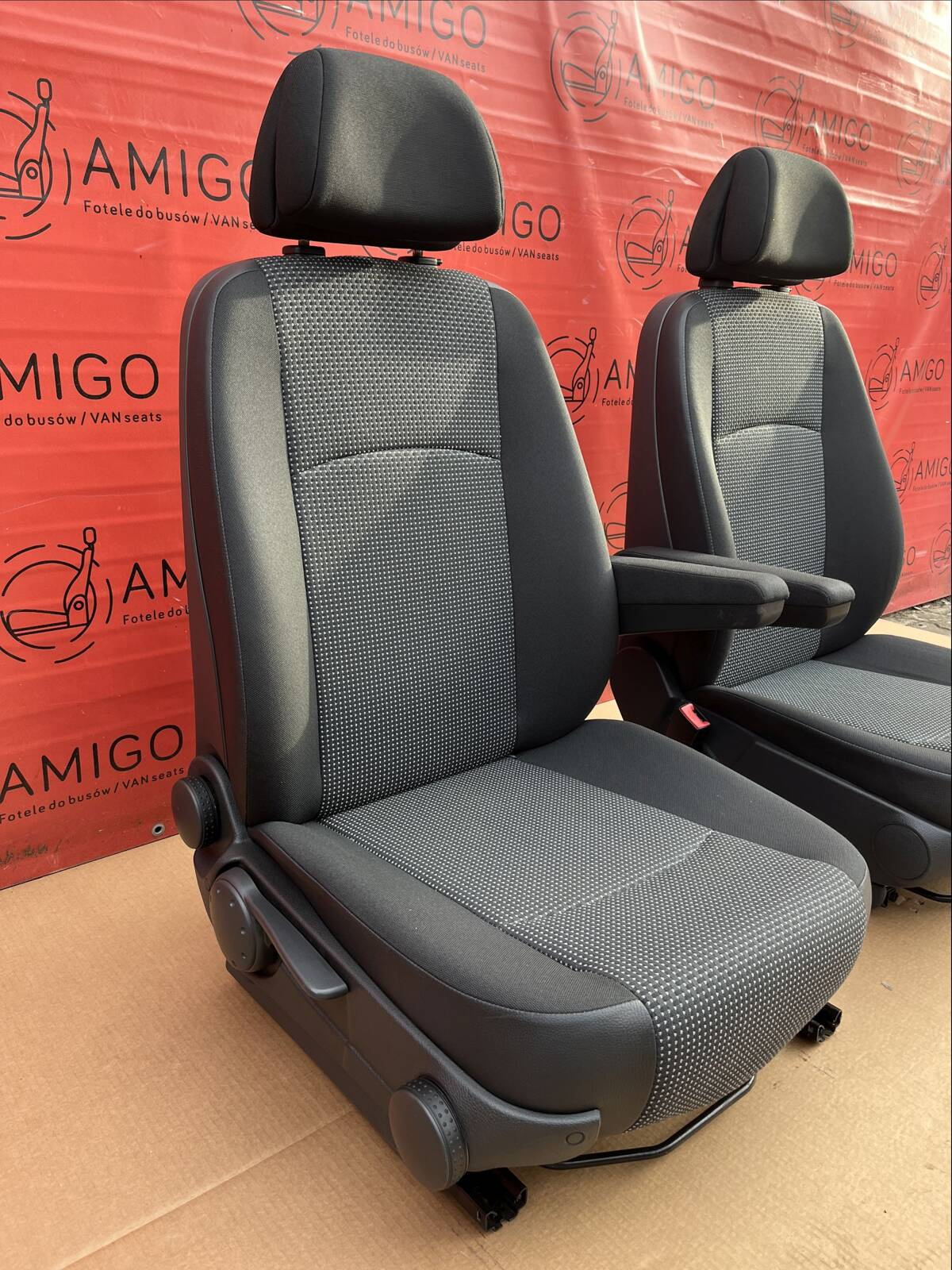 Seat Mercedes Vito W639 Lima driver passenger 2003-2014 armrest adjustments