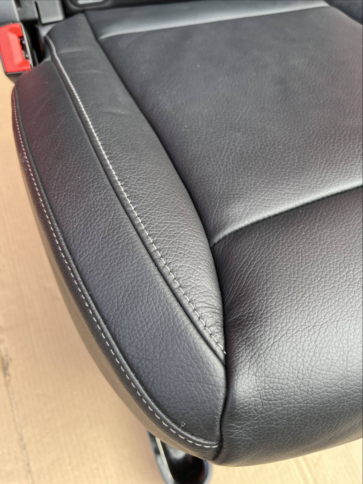 Seat single rear Mercedes V-class W447 Leather Lugano Black