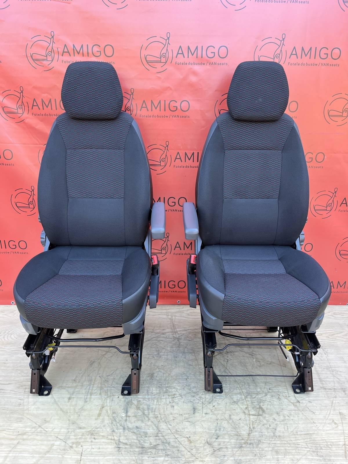Seats Fiat Ducato Boxer Jumper Relay driver passenger seat armrests heating