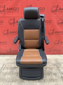Seat single VW T5.1 T5 GP Multivan Caravelle PanAmericana rear t6 not swivel