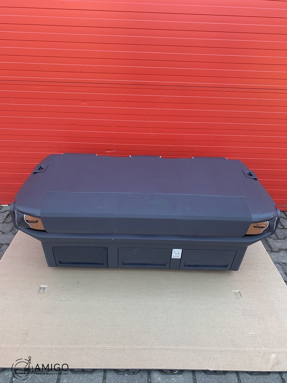 Bench rear triple seat VW T5 PanAmericana leather Multivan Caravelle t6